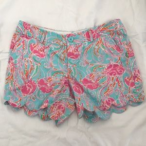 Lilly Pulitzer Jellies be Jamin’ Shorts Size 6